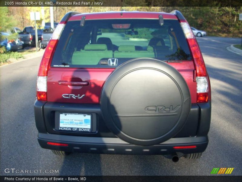 Redondo Red Pearl / Ivory 2005 Honda CR-V EX 4WD