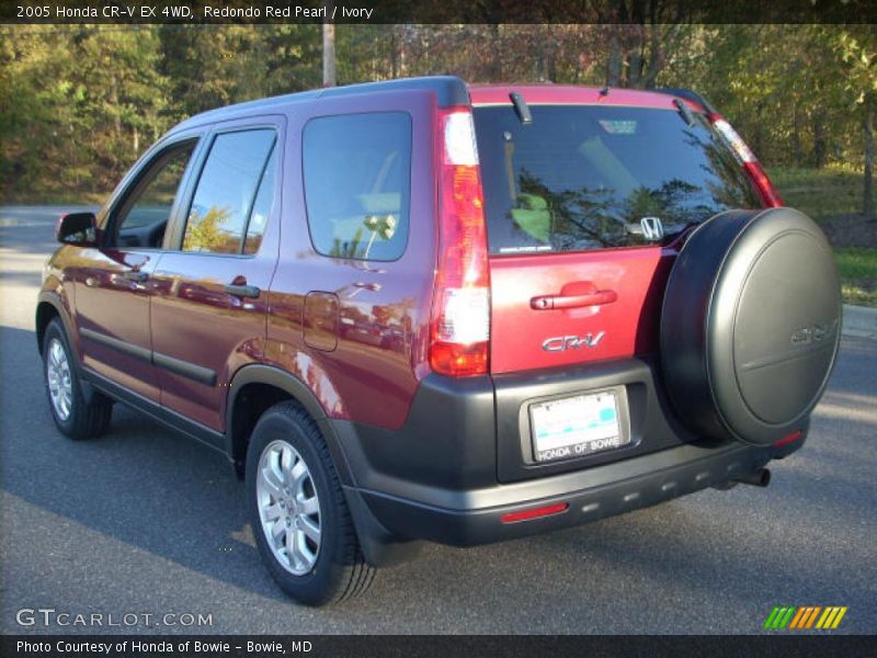 Redondo Red Pearl / Ivory 2005 Honda CR-V EX 4WD
