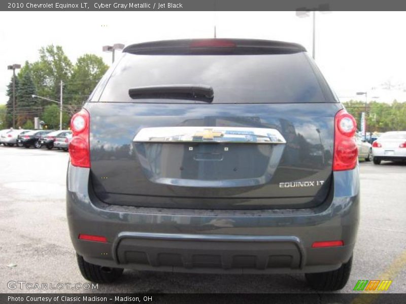 Cyber Gray Metallic / Jet Black 2010 Chevrolet Equinox LT