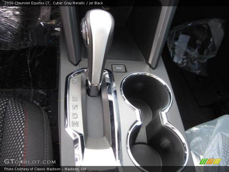 Cyber Gray Metallic / Jet Black 2010 Chevrolet Equinox LT