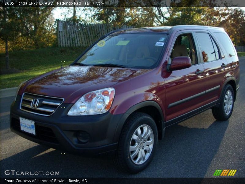 Redondo Red Pearl / Ivory 2005 Honda CR-V EX 4WD