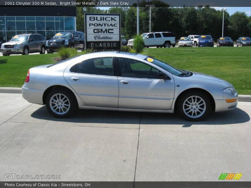 Bright Silver Metallic / Dark Slate Gray 2001 Chrysler 300 M Sedan