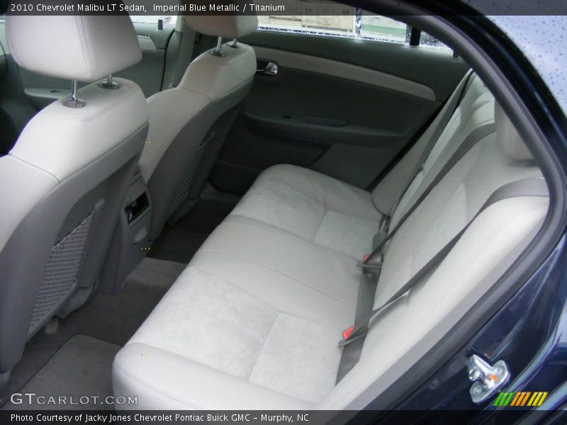 Imperial Blue Metallic / Titanium 2010 Chevrolet Malibu LT Sedan