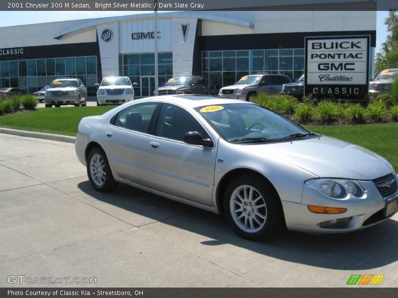 Bright Silver Metallic / Dark Slate Gray 2001 Chrysler 300 M Sedan