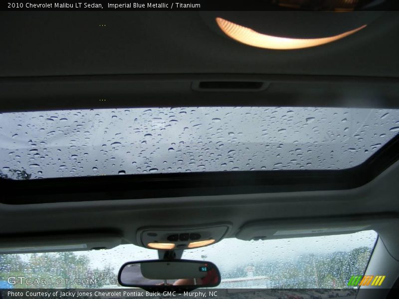 Imperial Blue Metallic / Titanium 2010 Chevrolet Malibu LT Sedan