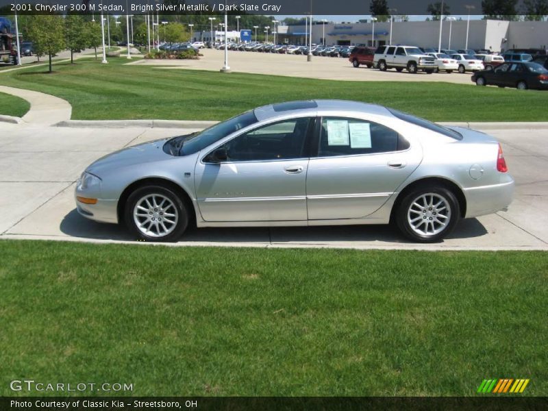 Bright Silver Metallic / Dark Slate Gray 2001 Chrysler 300 M Sedan