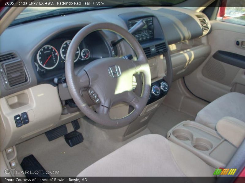 Redondo Red Pearl / Ivory 2005 Honda CR-V EX 4WD