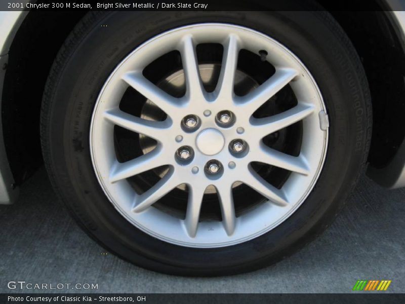 Bright Silver Metallic / Dark Slate Gray 2001 Chrysler 300 M Sedan