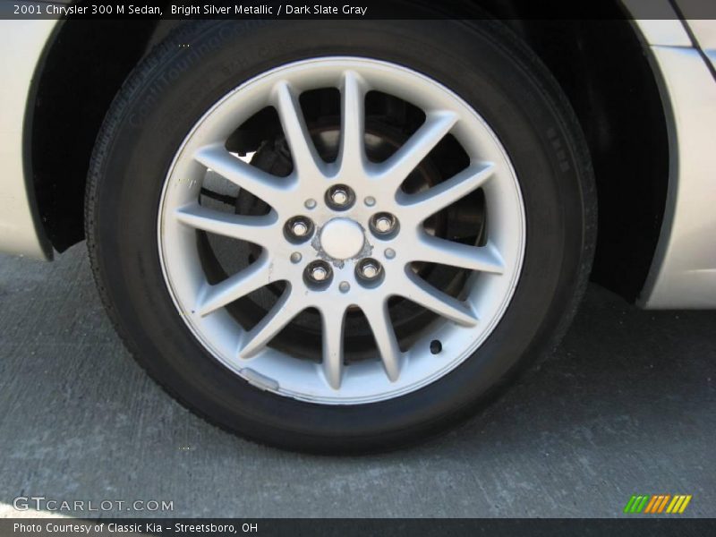 Bright Silver Metallic / Dark Slate Gray 2001 Chrysler 300 M Sedan