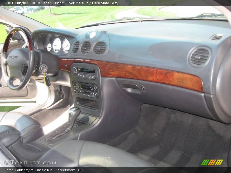 Bright Silver Metallic / Dark Slate Gray 2001 Chrysler 300 M Sedan