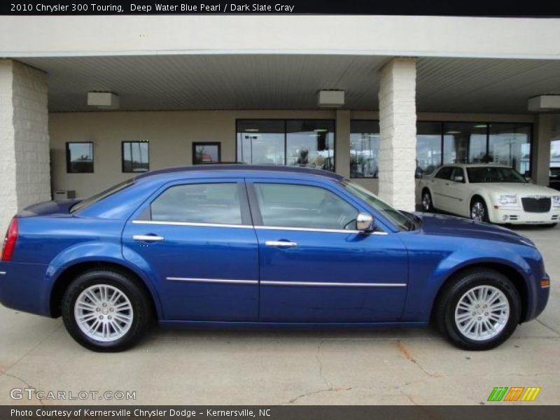 Deep Water Blue Pearl / Dark Slate Gray 2010 Chrysler 300 Touring