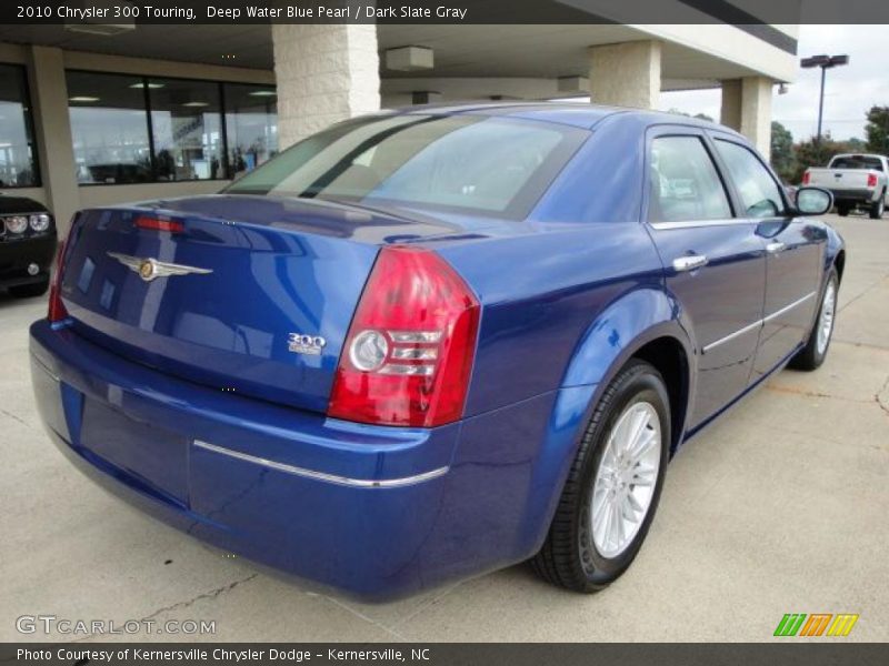 Deep Water Blue Pearl / Dark Slate Gray 2010 Chrysler 300 Touring