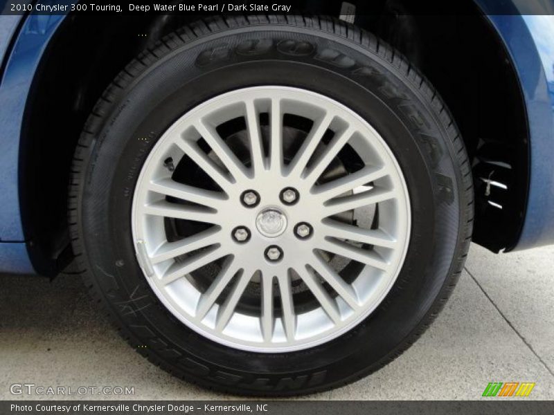 Deep Water Blue Pearl / Dark Slate Gray 2010 Chrysler 300 Touring