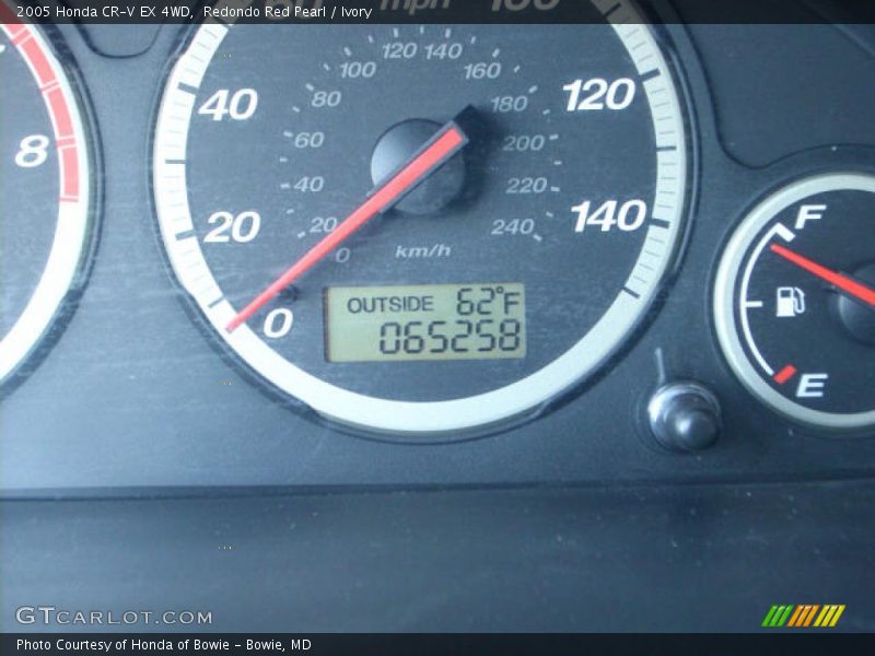 Redondo Red Pearl / Ivory 2005 Honda CR-V EX 4WD