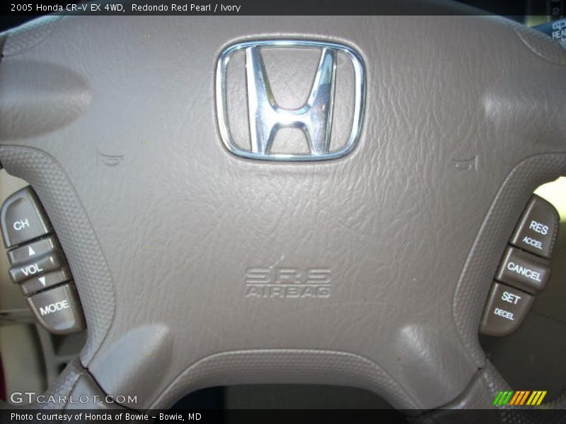 Redondo Red Pearl / Ivory 2005 Honda CR-V EX 4WD