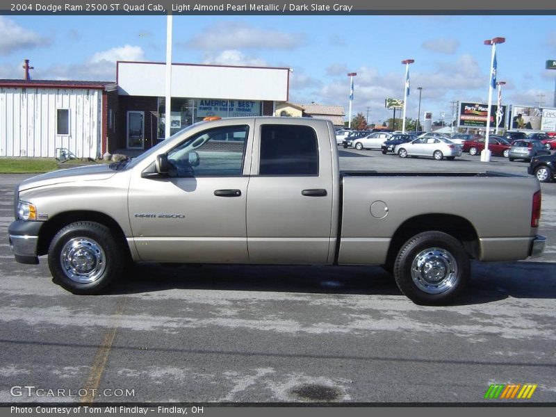 Light Almond Pearl Metallic / Dark Slate Gray 2004 Dodge Ram 2500 ST Quad Cab
