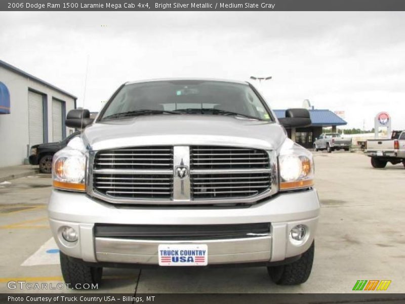 Bright Silver Metallic / Medium Slate Gray 2006 Dodge Ram 1500 Laramie Mega Cab 4x4