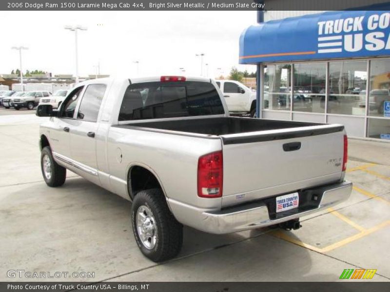 Bright Silver Metallic / Medium Slate Gray 2006 Dodge Ram 1500 Laramie Mega Cab 4x4