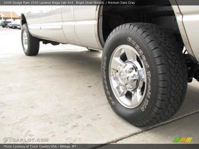 Bright Silver Metallic / Medium Slate Gray 2006 Dodge Ram 1500 Laramie Mega Cab 4x4