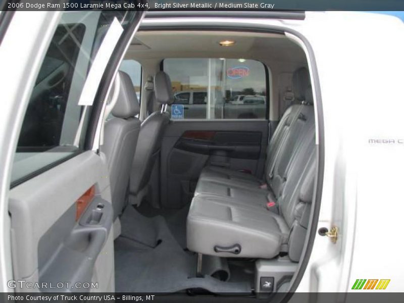 Bright Silver Metallic / Medium Slate Gray 2006 Dodge Ram 1500 Laramie Mega Cab 4x4