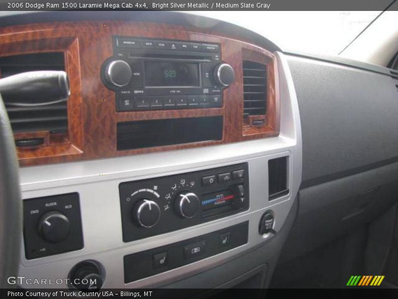 Bright Silver Metallic / Medium Slate Gray 2006 Dodge Ram 1500 Laramie Mega Cab 4x4