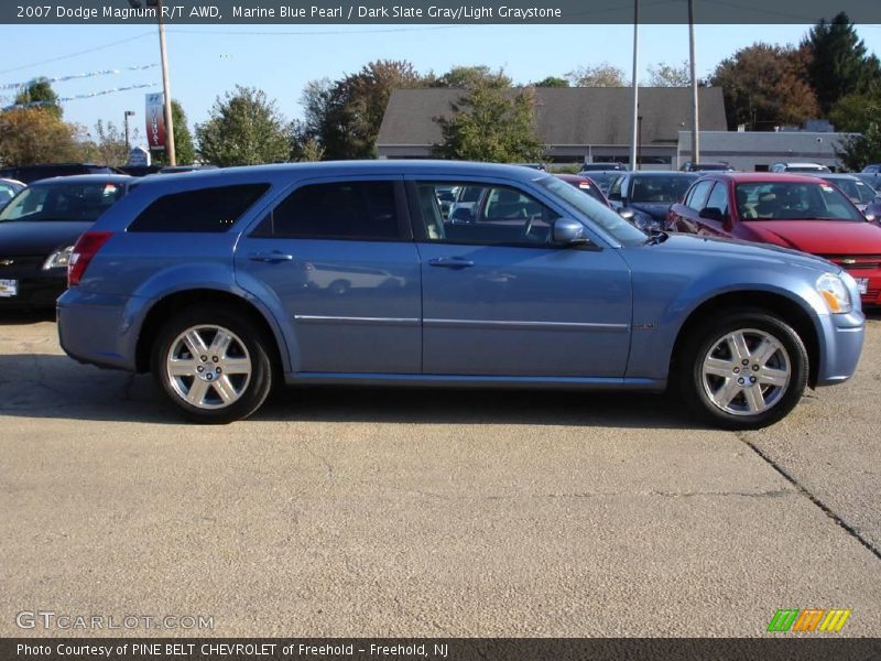 Marine Blue Pearl / Dark Slate Gray/Light Graystone 2007 Dodge Magnum R/T AWD