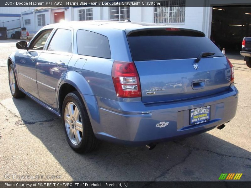 Marine Blue Pearl / Dark Slate Gray/Light Graystone 2007 Dodge Magnum R/T AWD