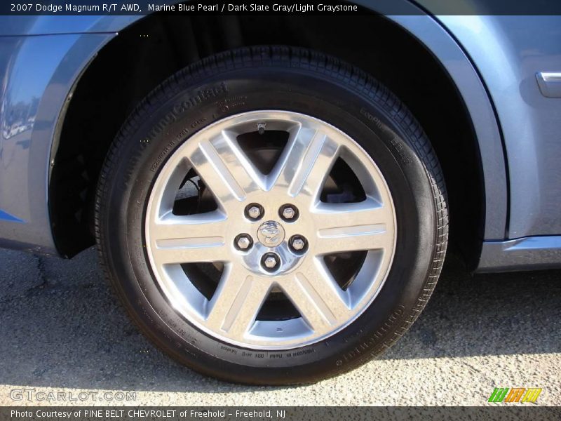 Marine Blue Pearl / Dark Slate Gray/Light Graystone 2007 Dodge Magnum R/T AWD