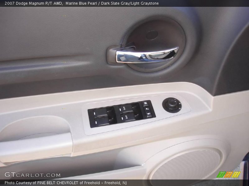Marine Blue Pearl / Dark Slate Gray/Light Graystone 2007 Dodge Magnum R/T AWD