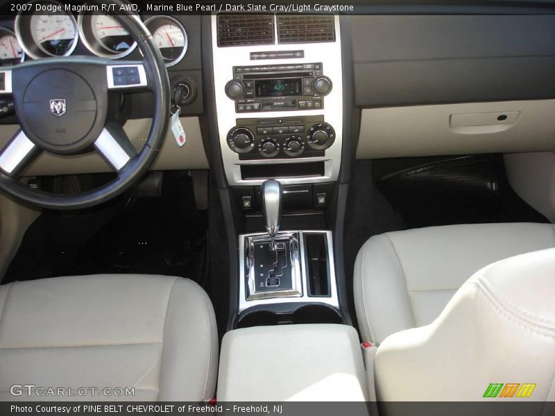 Marine Blue Pearl / Dark Slate Gray/Light Graystone 2007 Dodge Magnum R/T AWD