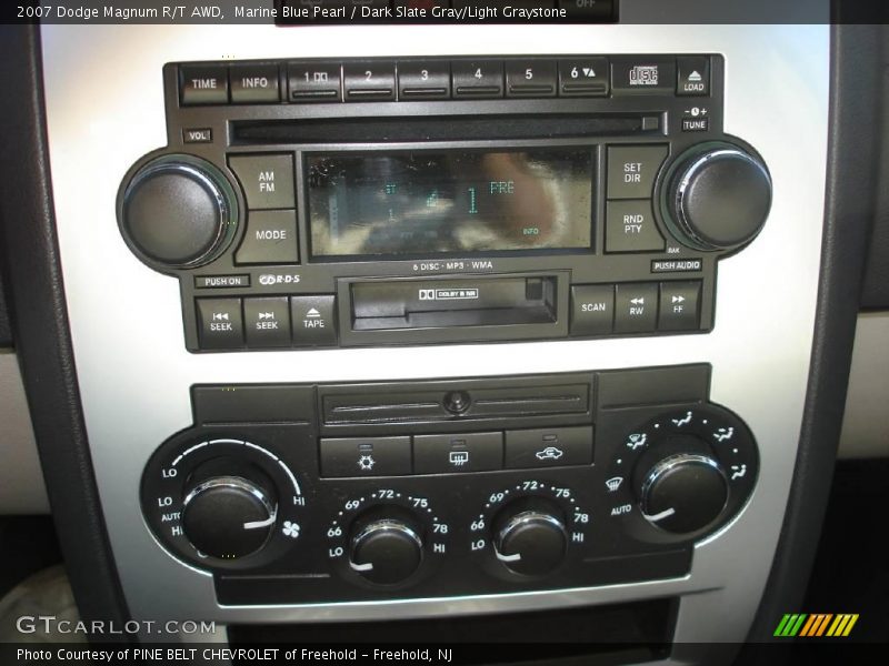 Marine Blue Pearl / Dark Slate Gray/Light Graystone 2007 Dodge Magnum R/T AWD