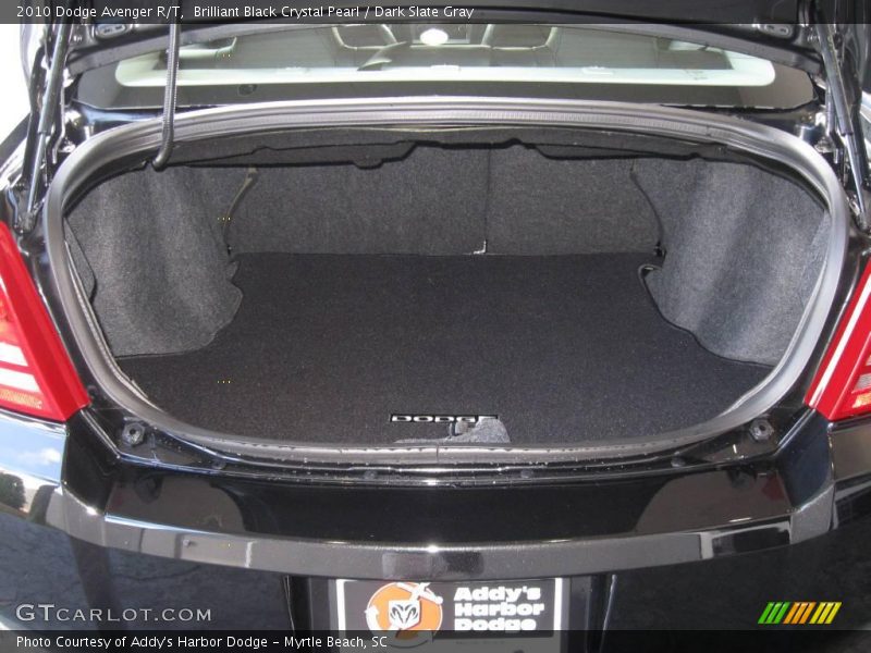 Brilliant Black Crystal Pearl / Dark Slate Gray 2010 Dodge Avenger R/T