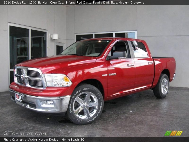 Front 3/4 View of 2010 Ram 1500 Big Horn Crew Cab