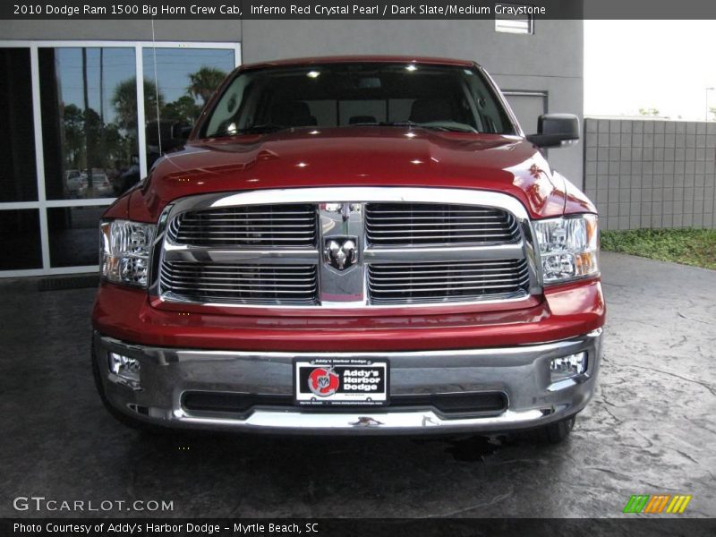 Inferno Red Crystal Pearl / Dark Slate/Medium Graystone 2010 Dodge Ram 1500 Big Horn Crew Cab