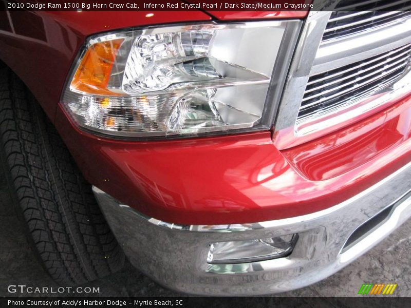 Inferno Red Crystal Pearl / Dark Slate/Medium Graystone 2010 Dodge Ram 1500 Big Horn Crew Cab