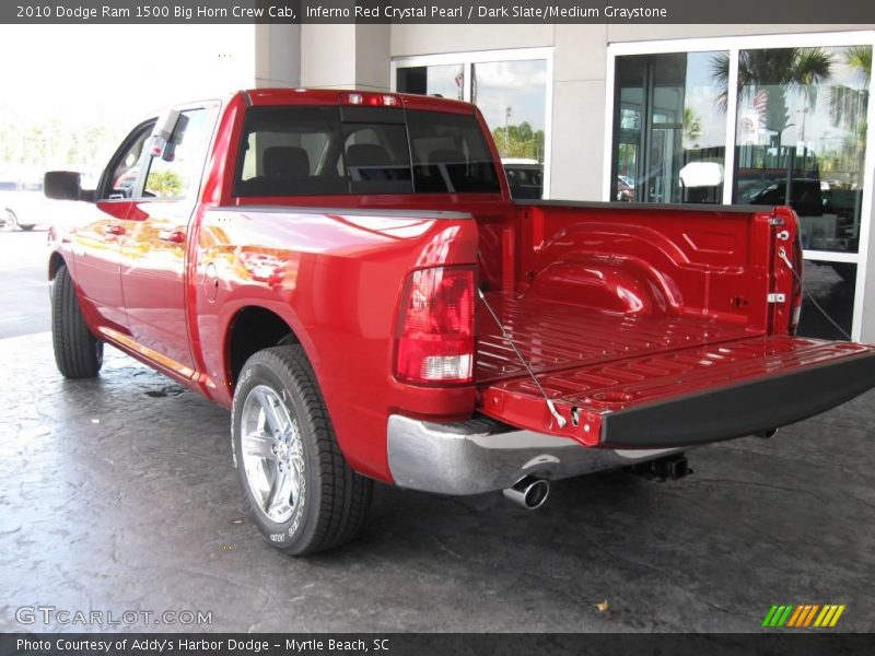 Inferno Red Crystal Pearl / Dark Slate/Medium Graystone 2010 Dodge Ram 1500 Big Horn Crew Cab