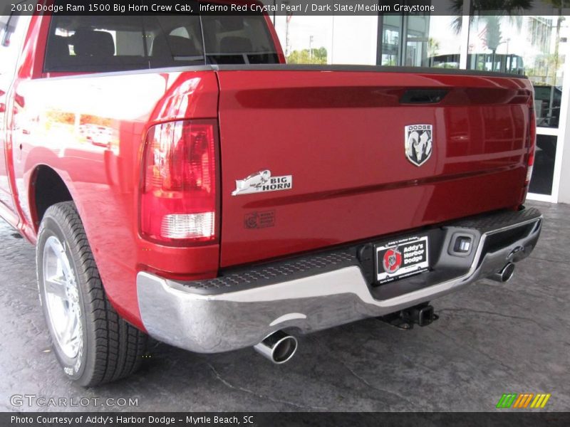 Inferno Red Crystal Pearl / Dark Slate/Medium Graystone 2010 Dodge Ram 1500 Big Horn Crew Cab