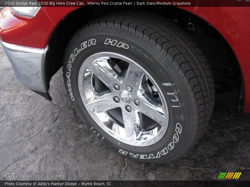 Inferno Red Crystal Pearl / Dark Slate/Medium Graystone 2010 Dodge Ram 1500 Big Horn Crew Cab