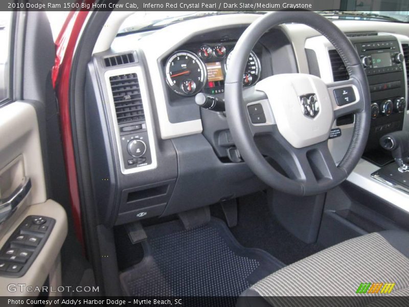 Inferno Red Crystal Pearl / Dark Slate/Medium Graystone 2010 Dodge Ram 1500 Big Horn Crew Cab