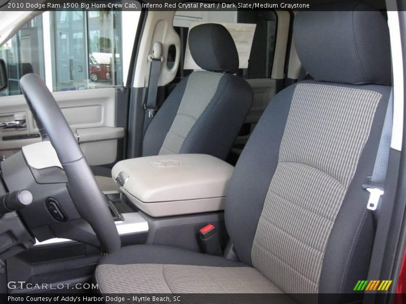 Inferno Red Crystal Pearl / Dark Slate/Medium Graystone 2010 Dodge Ram 1500 Big Horn Crew Cab