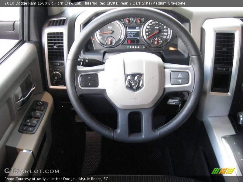 Inferno Red Crystal Pearl / Dark Slate/Medium Graystone 2010 Dodge Ram 1500 Big Horn Crew Cab
