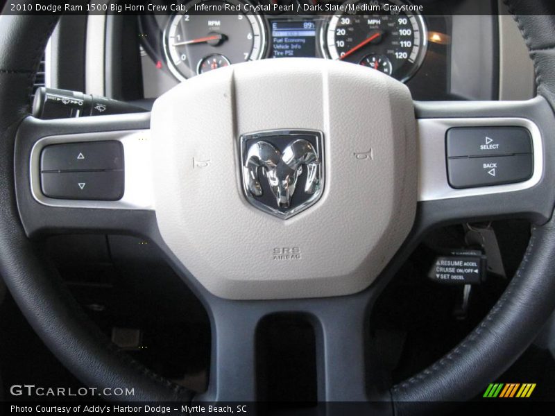 Inferno Red Crystal Pearl / Dark Slate/Medium Graystone 2010 Dodge Ram 1500 Big Horn Crew Cab