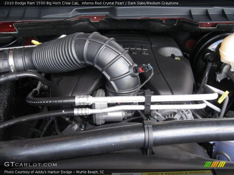 Inferno Red Crystal Pearl / Dark Slate/Medium Graystone 2010 Dodge Ram 1500 Big Horn Crew Cab