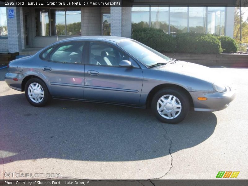 Graphite Blue Metallic / Medium Graphite 1999 Ford Taurus SE