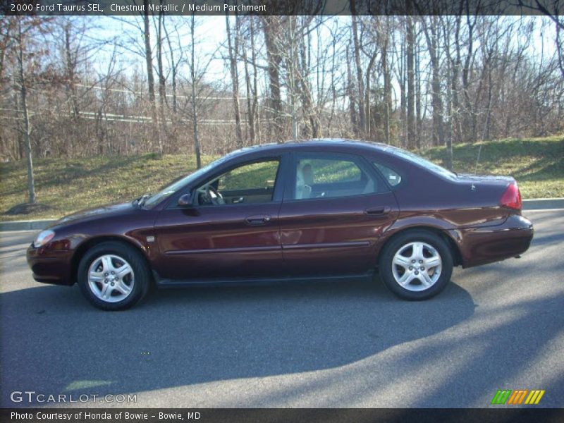 Chestnut Metallic / Medium Parchment 2000 Ford Taurus SEL