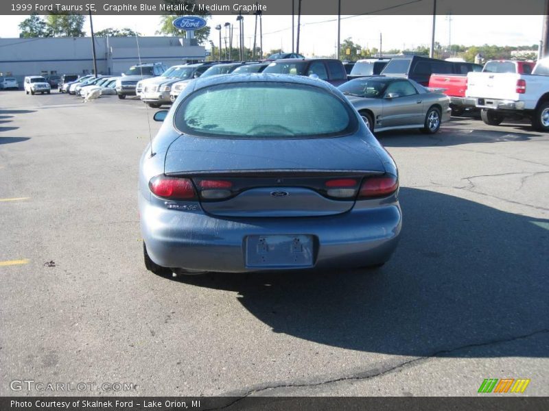 Graphite Blue Metallic / Medium Graphite 1999 Ford Taurus SE
