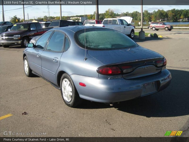 Graphite Blue Metallic / Medium Graphite 1999 Ford Taurus SE
