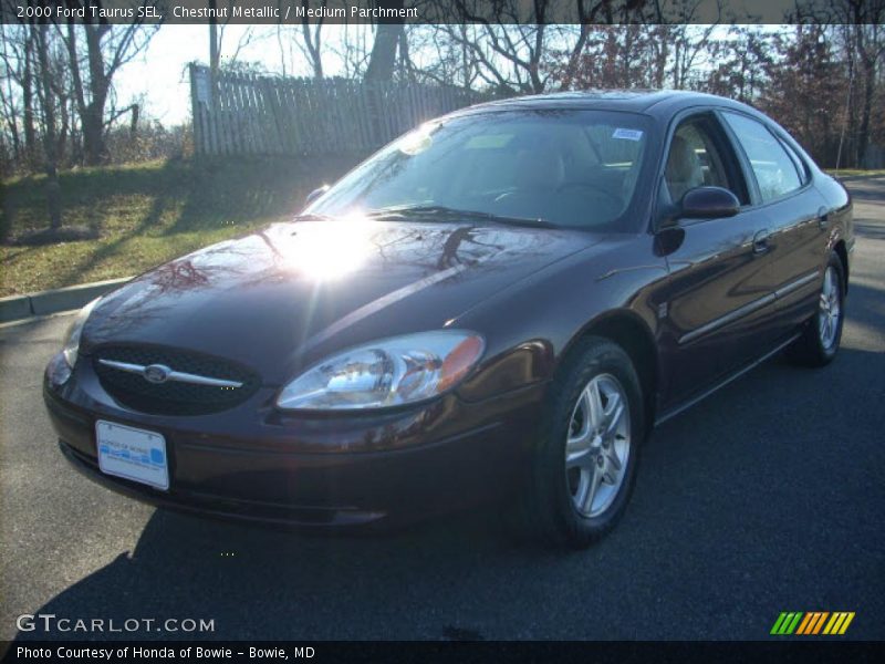 Chestnut Metallic / Medium Parchment 2000 Ford Taurus SEL