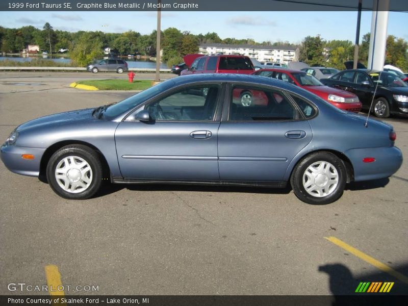 Graphite Blue Metallic / Medium Graphite 1999 Ford Taurus SE
