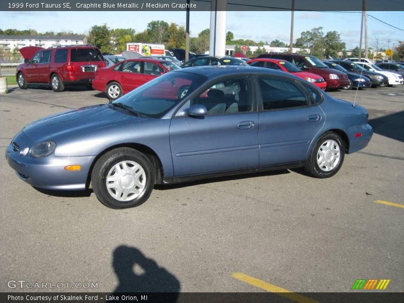 Graphite Blue Metallic / Medium Graphite 1999 Ford Taurus SE